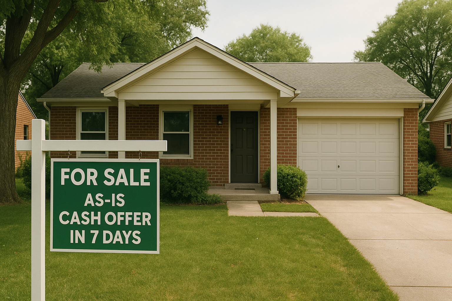 Sell Your House Fast in Detroit During Foreclosure: As‑Is Cash Offer in 7 Days