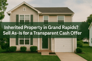 Inherited Property in Grand Rapids? Sell As‑Is for a Transparent Cash Offer