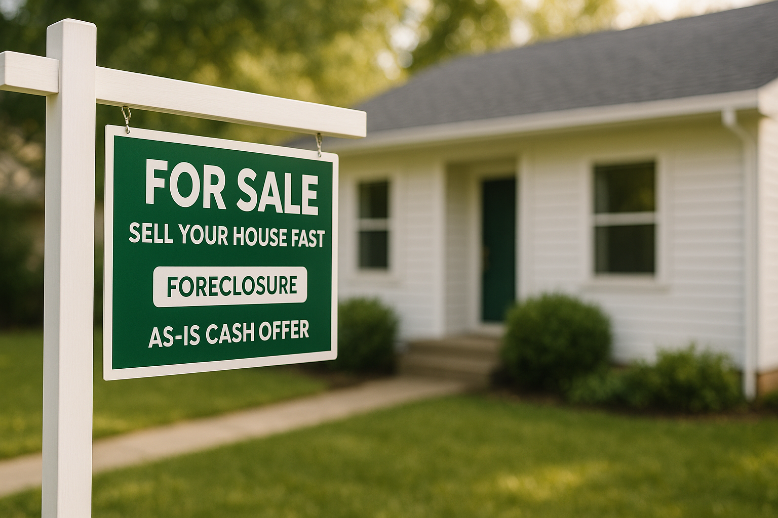 Sell Your House Fast in Lansing During Foreclosure: As‑Is Cash Offer in 7 Days