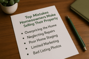 Top Mistakes Homeowners Make When Selling Their Property